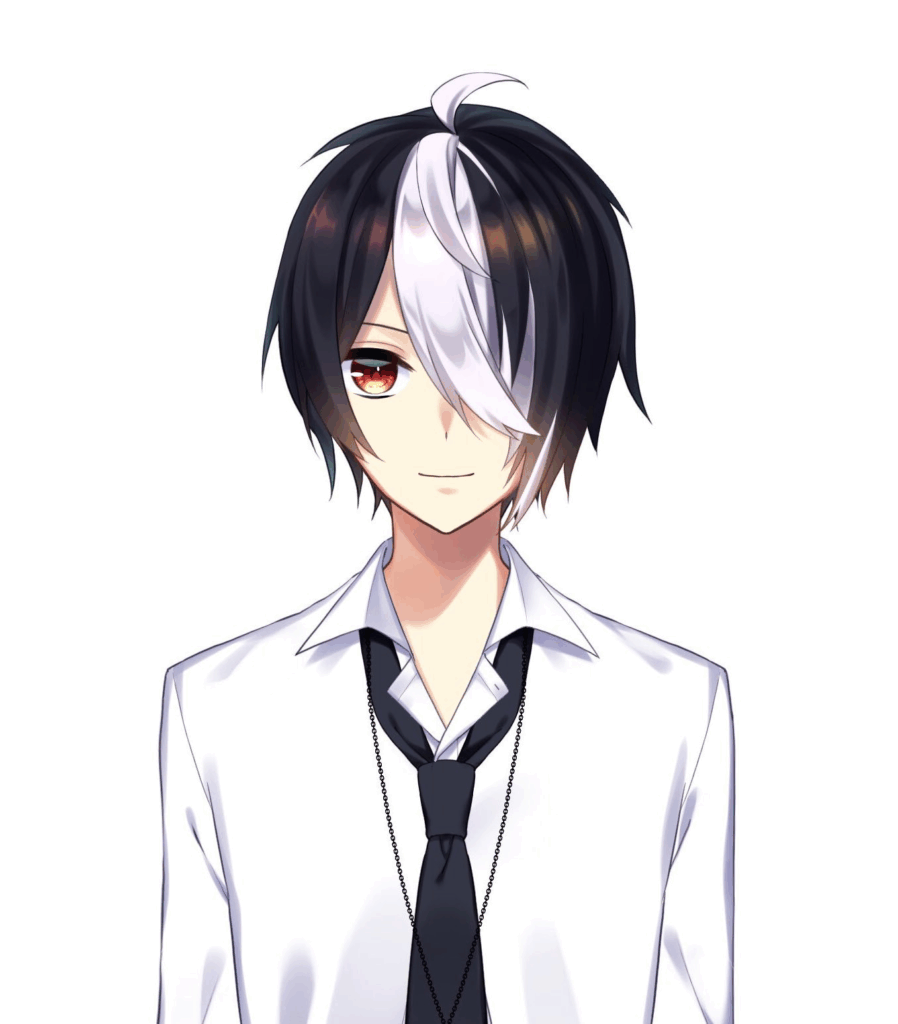 にじさんじ卒業生の黒羽黒兎のビジュアル。