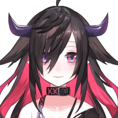 にじさんじ卒業生の闇夜乃モルルのビジュアル。