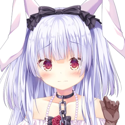 にじさんじ卒業生の月見しずくのビジュアル。